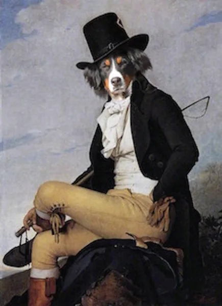 Le Cavalier, œuvre originale de Daniel Trammer