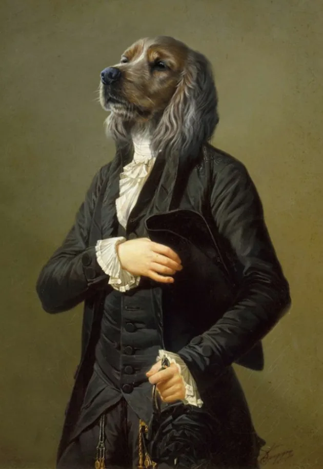Golden Baron, œuvre originale de Daniel Trammer