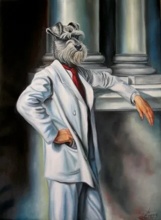 Portrait de chien de Daniel Trammer