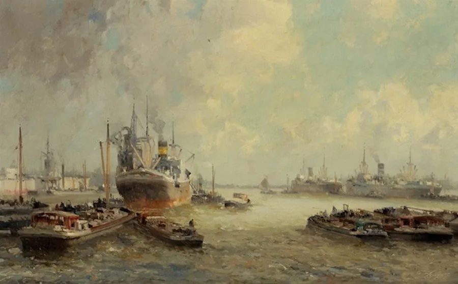 Le port d'Anvers de Daniel Trammer