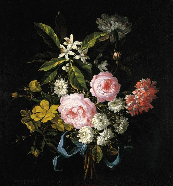 Pivoine au fond sombre de Daniel Trammer